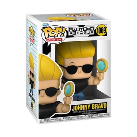 Figurine Funko Pop! N° 1069 - Johnny Bravo - Johnny Bravo Avec Peigne Et Miroir